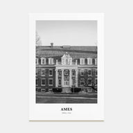 Ames Portrait B&W Poster