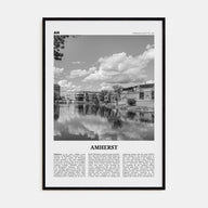 Amherst Travel B&W Poster