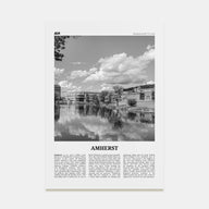 Amherst Travel B&W Poster