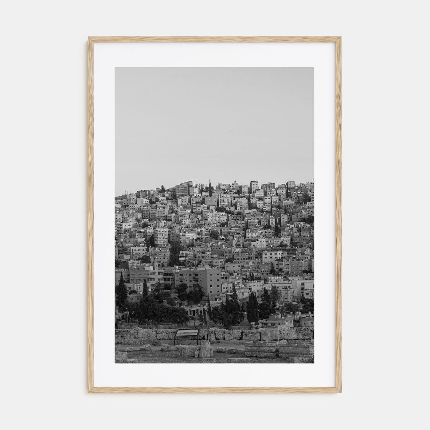 Amman Photo B&W Poster