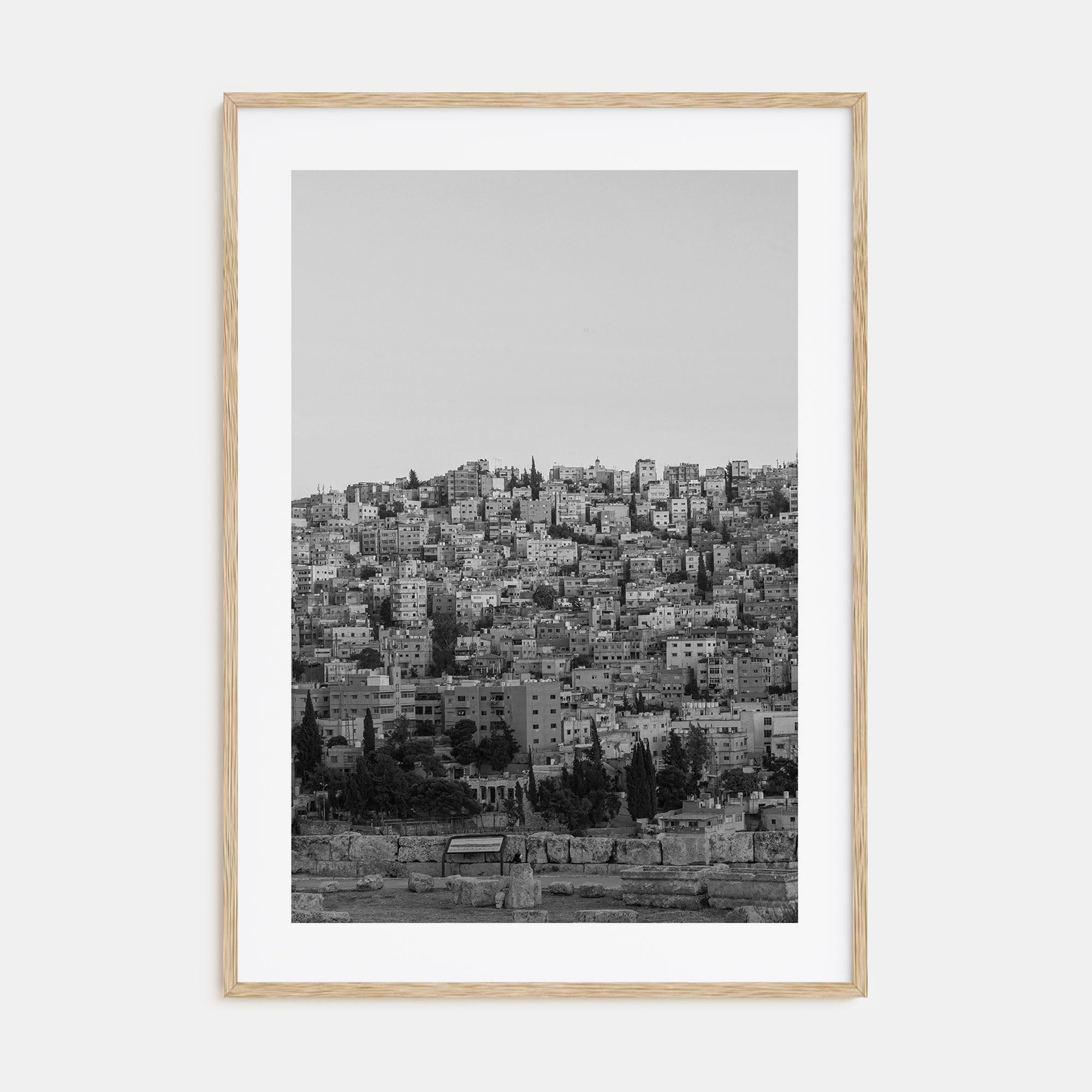 Amman Photo B&W Poster