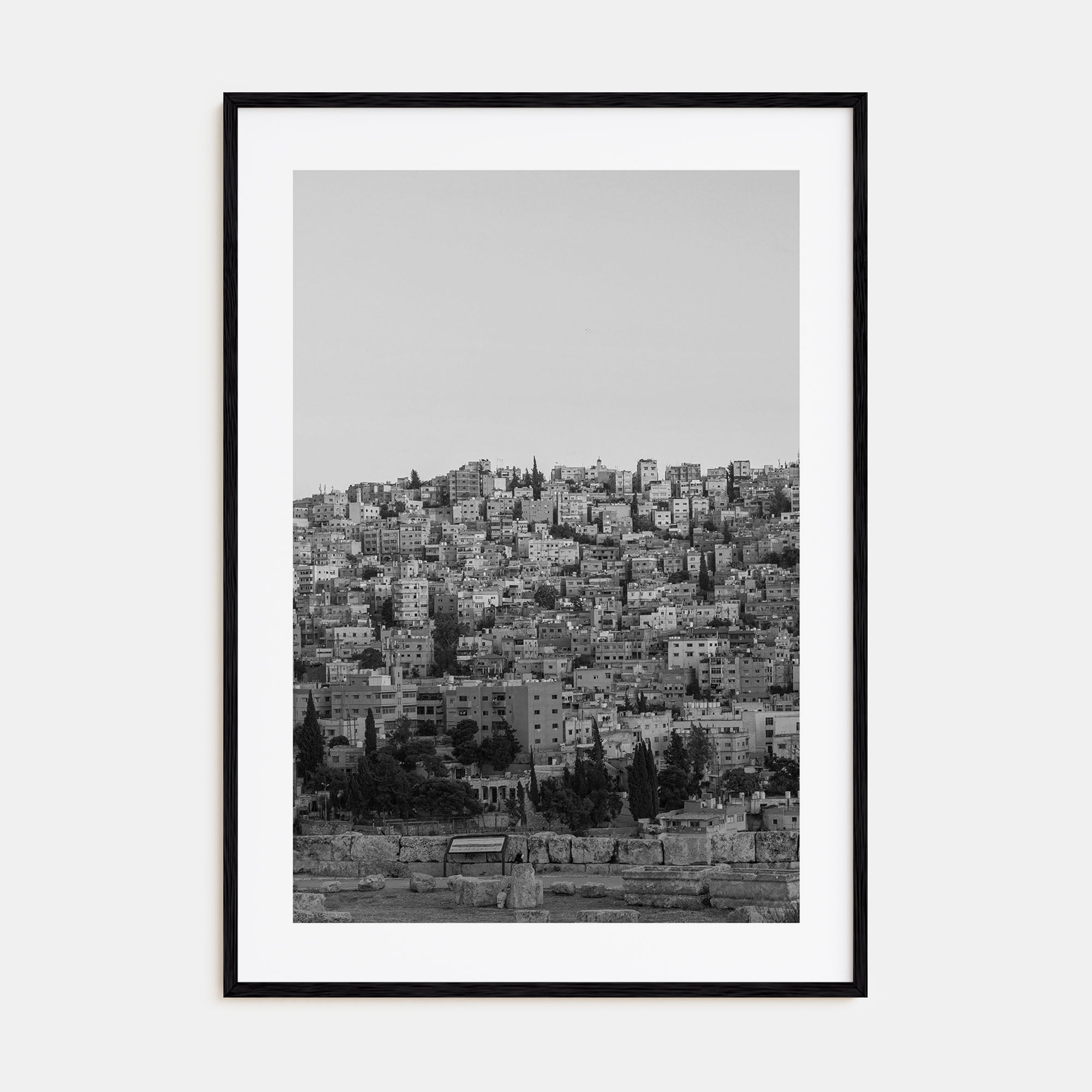 Amman Photo B&W Poster