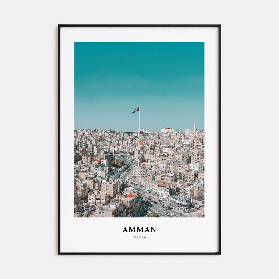 Amman Portrait Color Poster