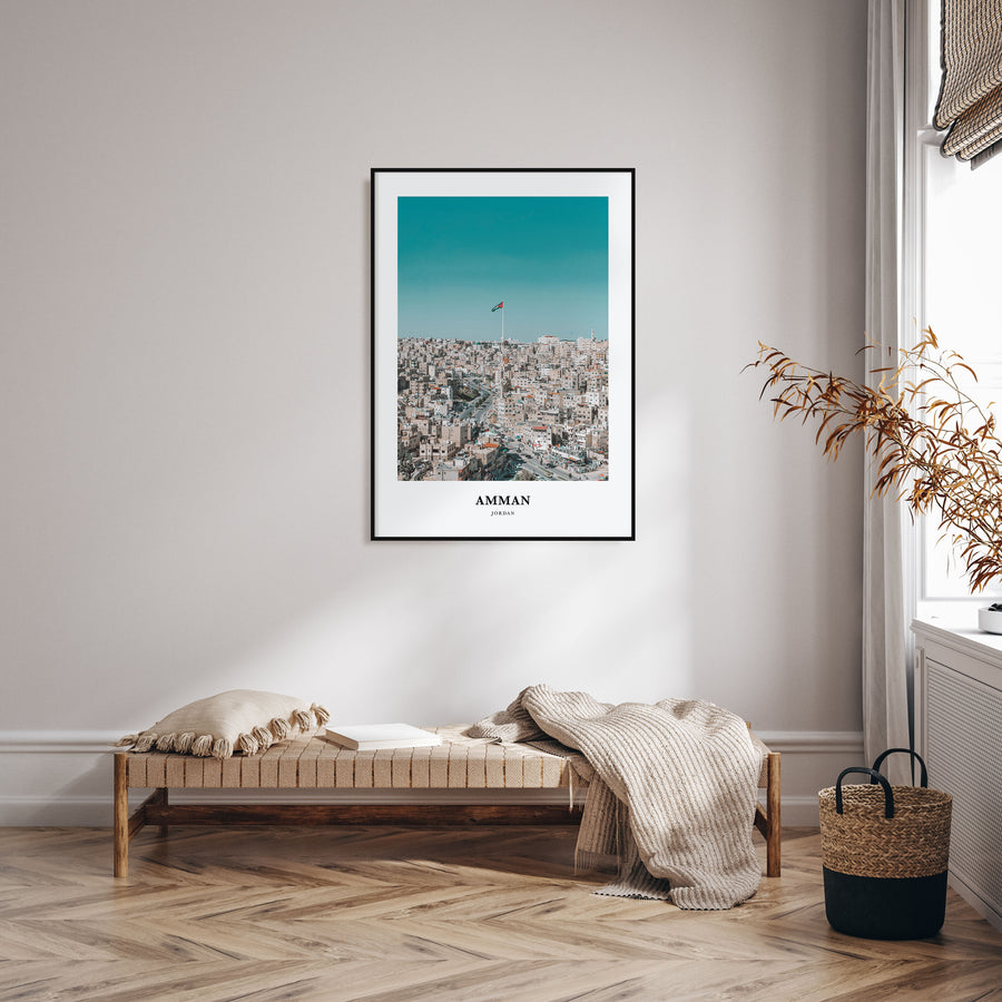 Amman Portrait Color Poster