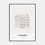 Amsterdam Drawn No 2 Poster