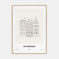 Amsterdam Drawn No 2 Poster