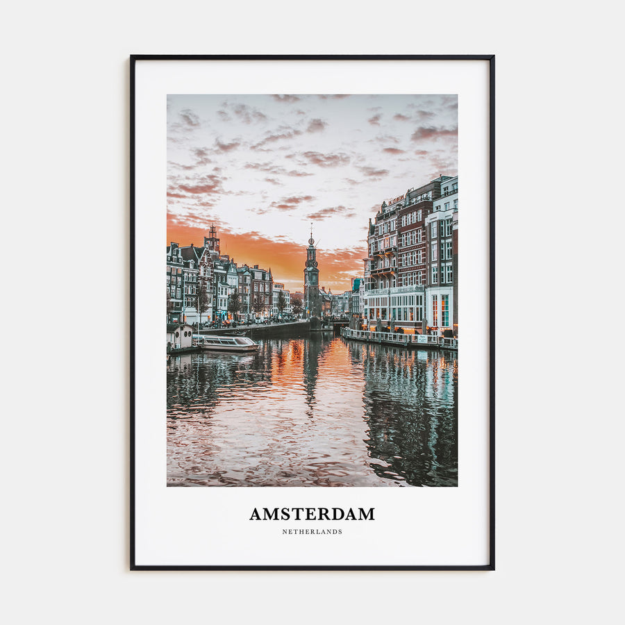 Amsterdam Portrait Color Poster