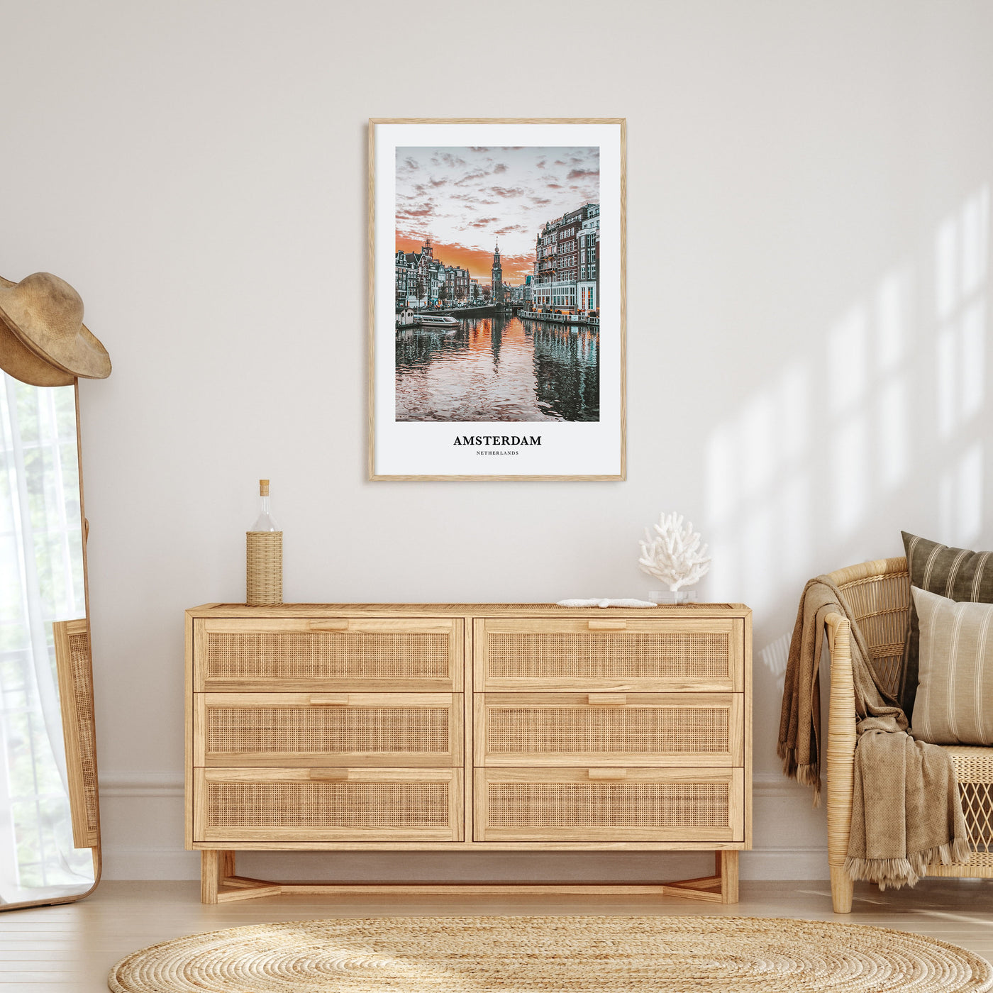 Amsterdam Portrait Color Poster