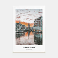Amsterdam Portrait Color Poster