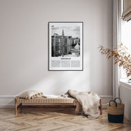 Amsterdam Travel B&W No 3 Poster