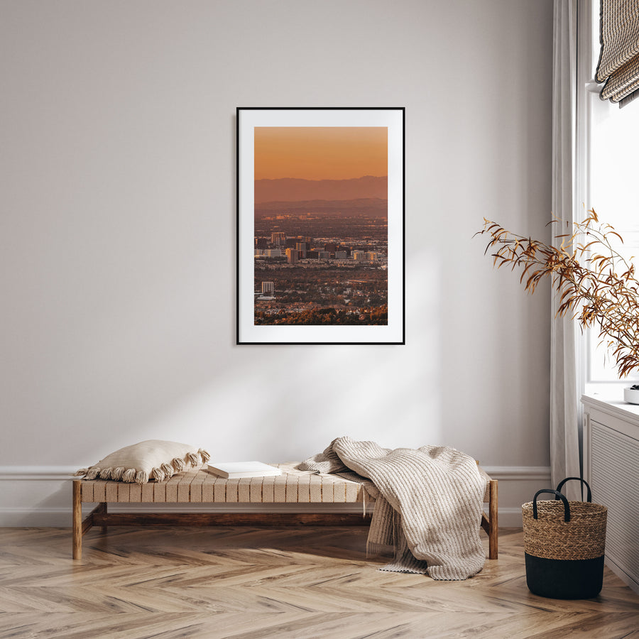 Anaheim Photo Color Poster