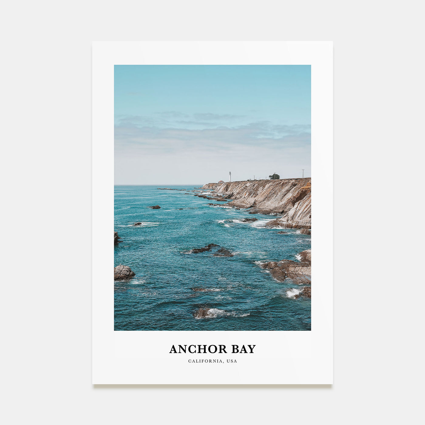 Anchor Bay Portrait Color Poster