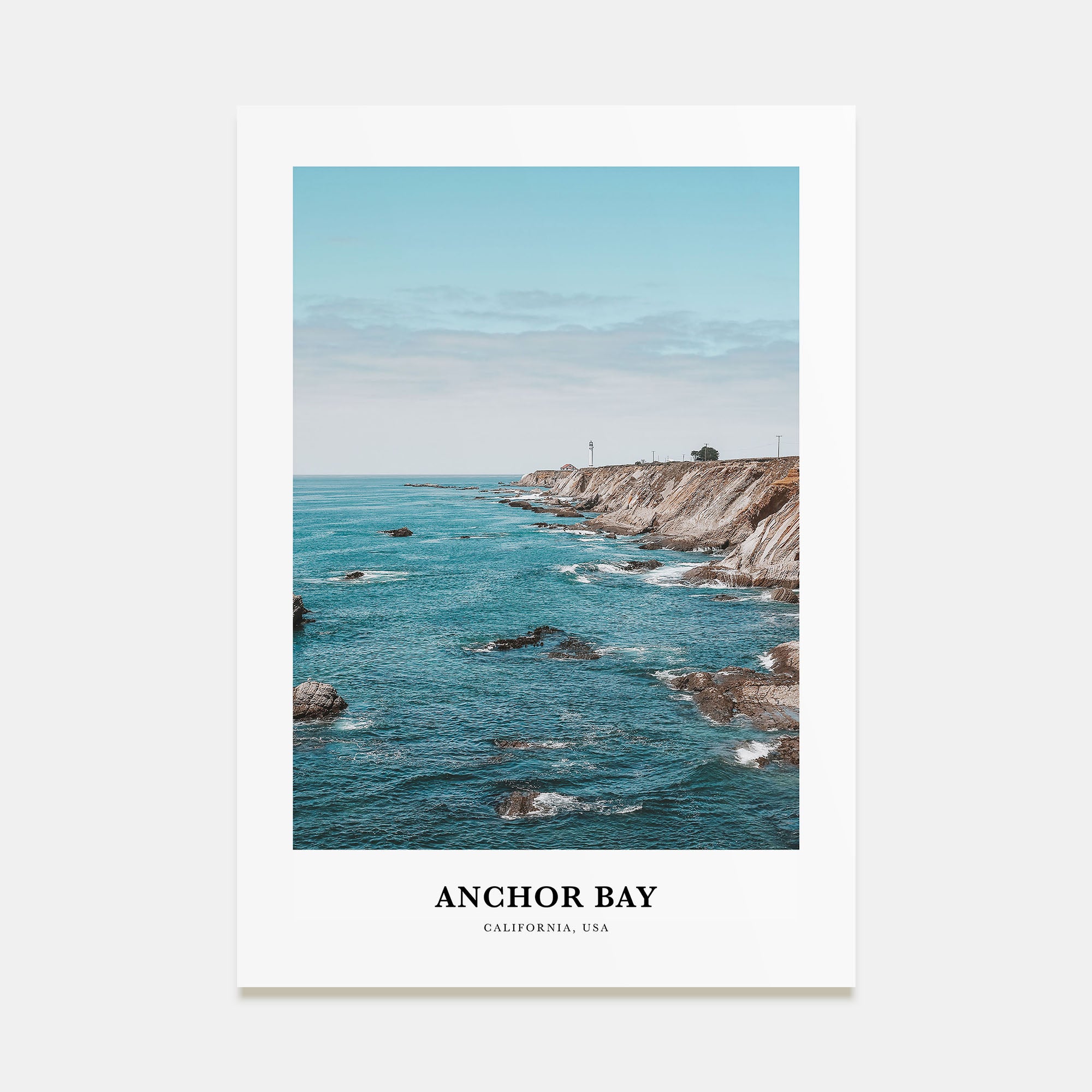 Anchor Bay Portrait Color Poster