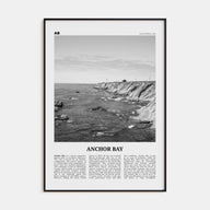 Anchor Bay Travel B&W Poster