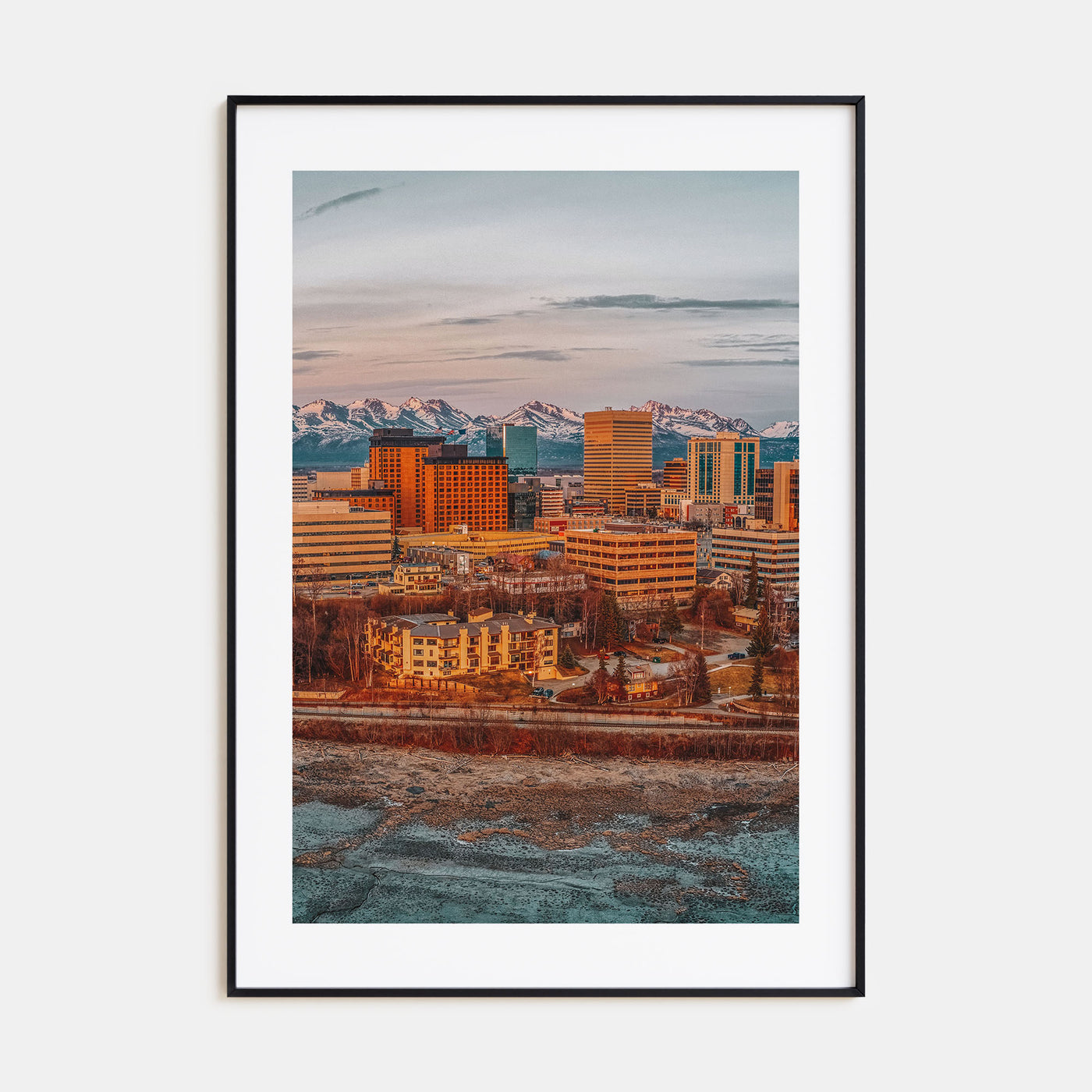 Anchorage Photo Color Poster
