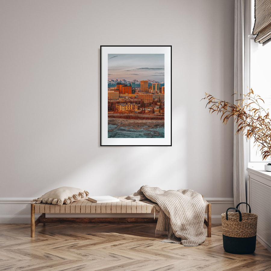 Anchorage Photo Color Poster