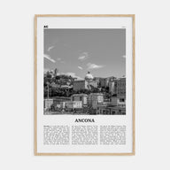 Ancona Travel B&W Poster