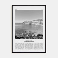 Andalusia Travel B&W No 2 Poster