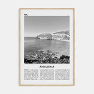 Andalusia Travel B&W No 2 Poster
