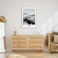 Andorra Portrait B&W Poster