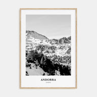 Andorra Portrait B&W Poster