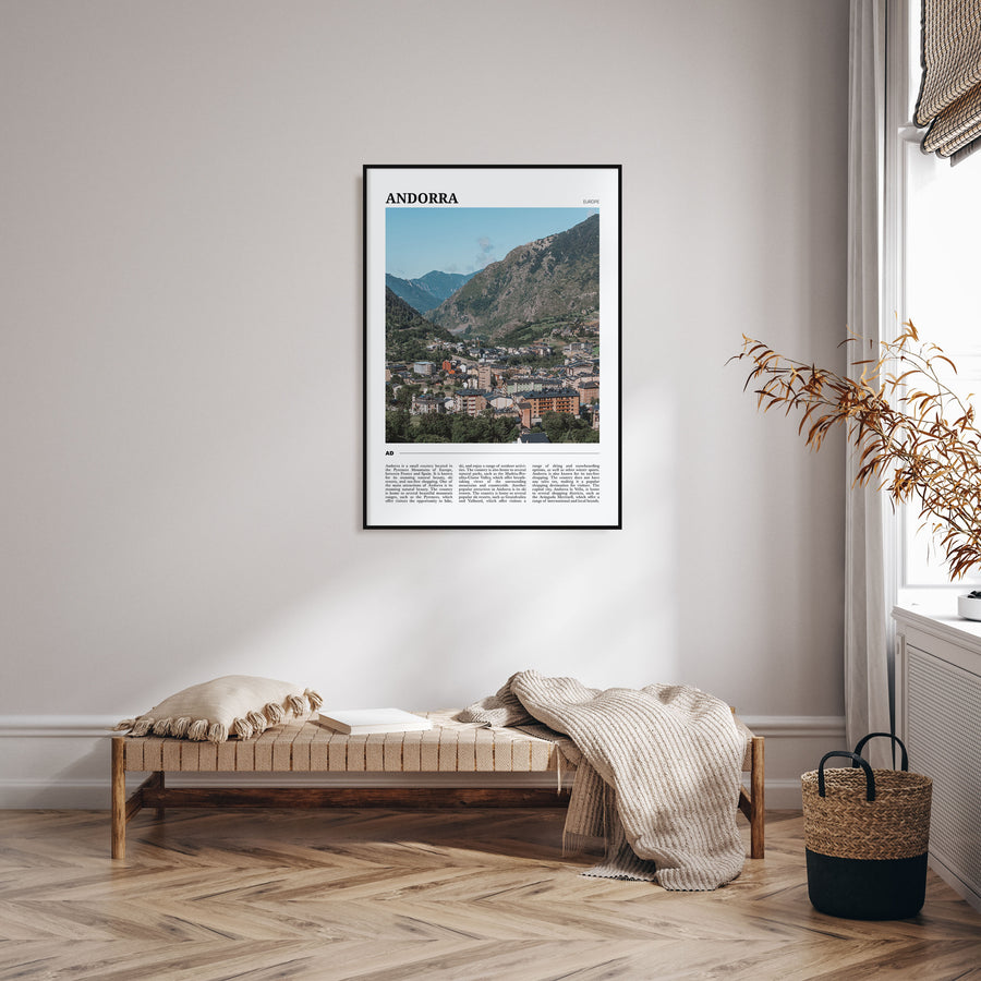 Andorra Travel Color Poster