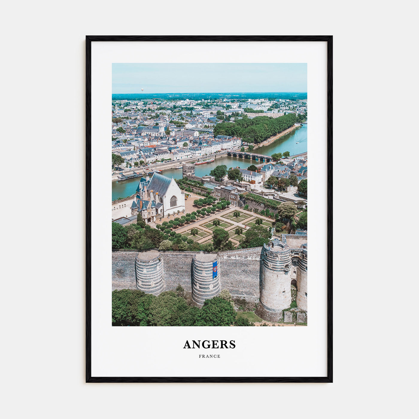 Angers Portrait Color Poster