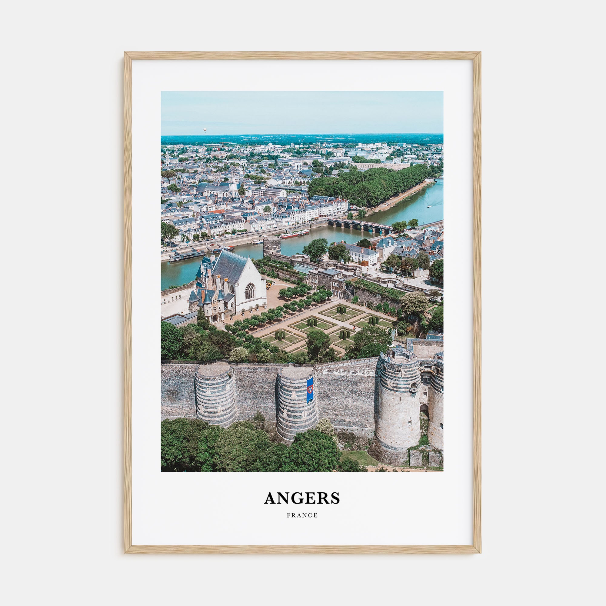 Angers Portrait Color Poster