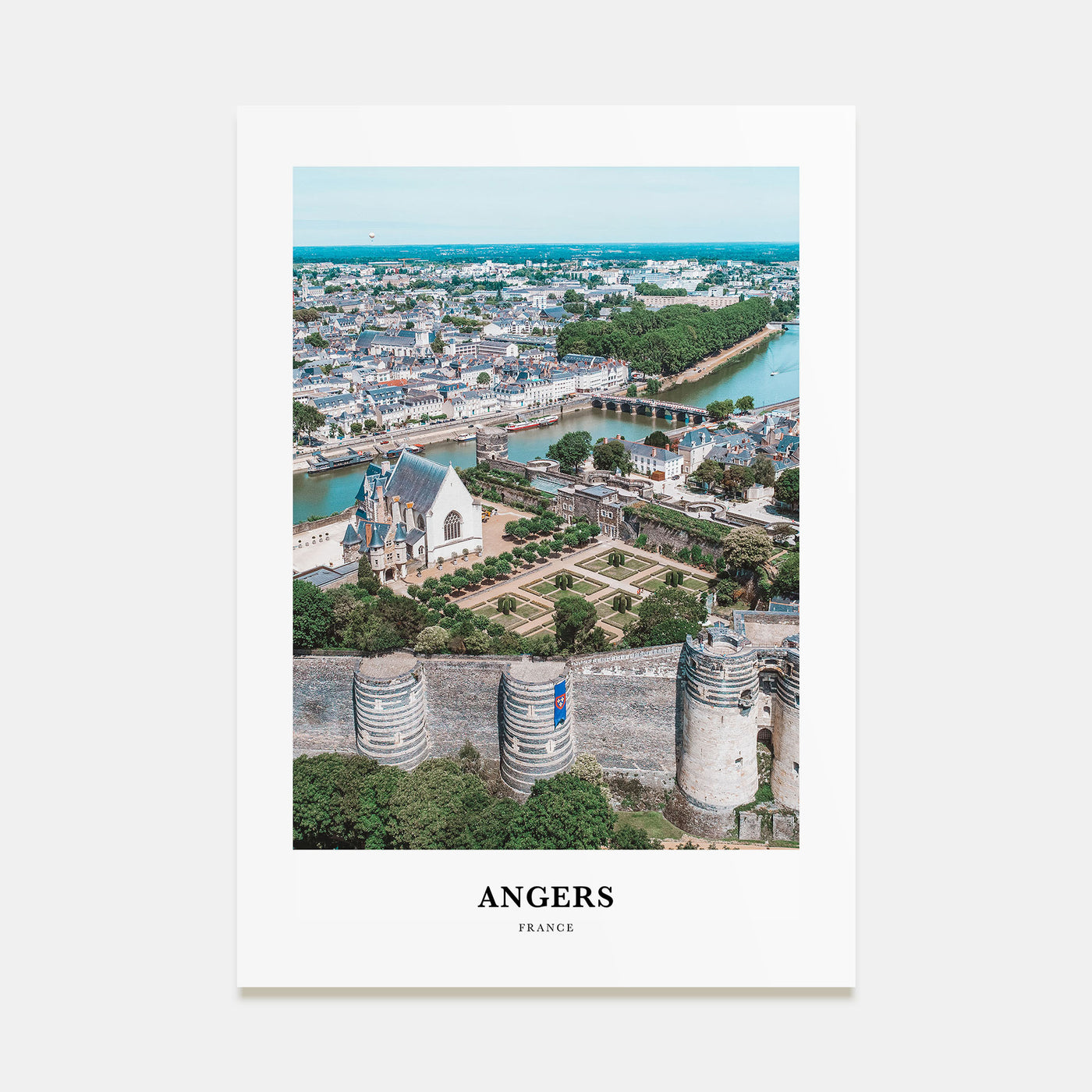 Angers Portrait Color Poster