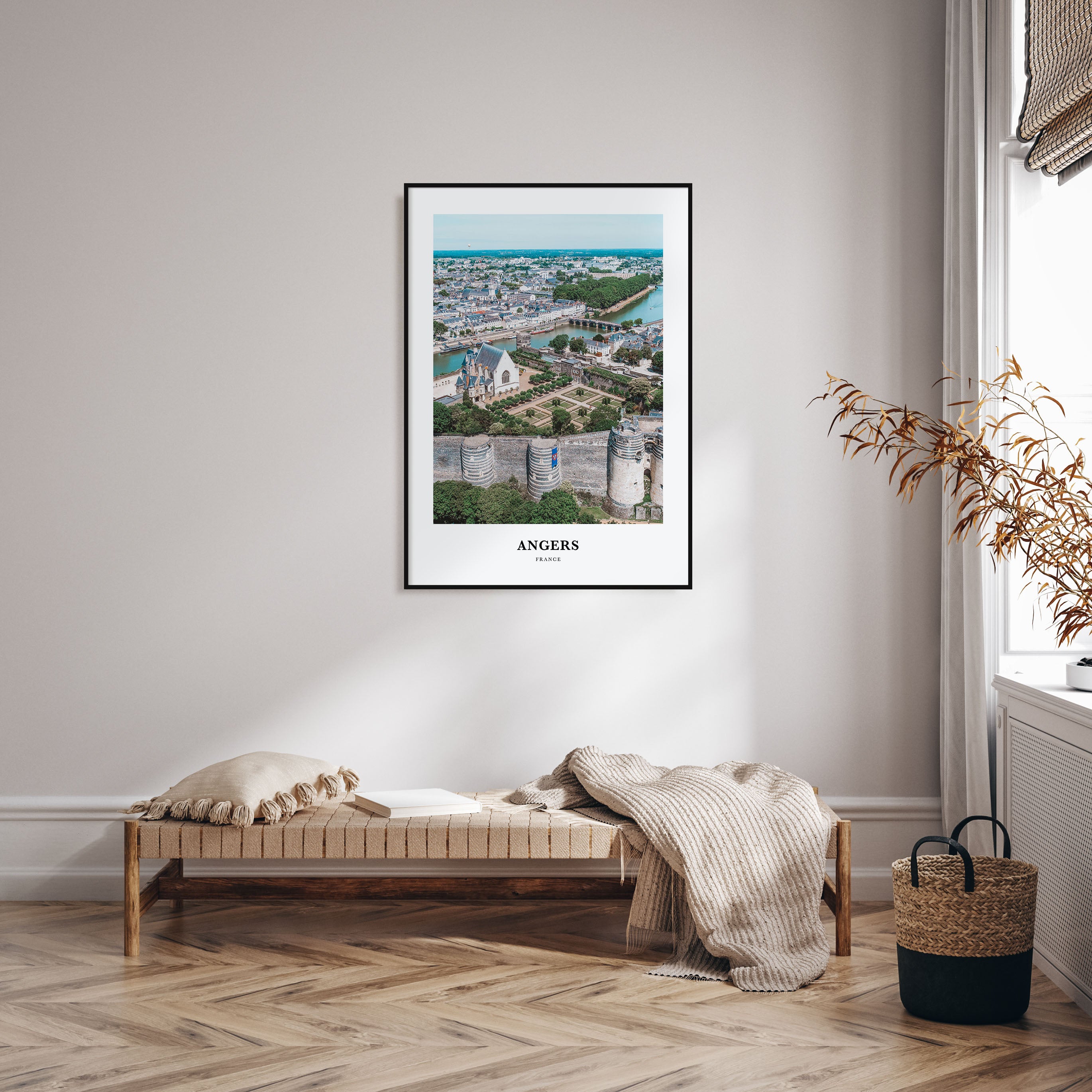 Angers Portrait Color Poster