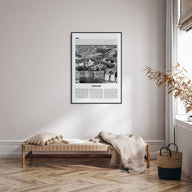 Angers Travel B&W Poster