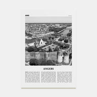 Angers Travel B&W Poster