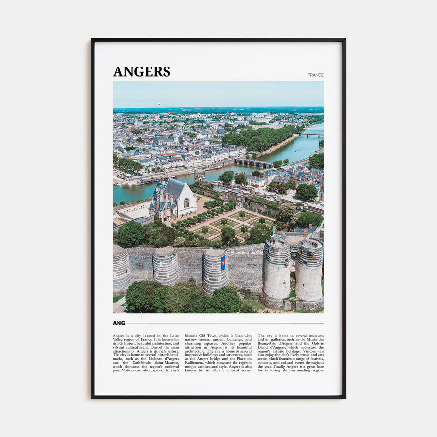 Angers Travel Color Poster