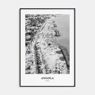 Angola Portrait B&W Poster