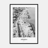 Angola Portrait B&W Poster