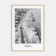 Angola Portrait B&W Poster