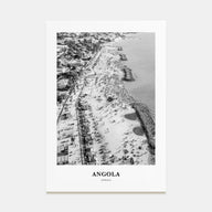 Angola Portrait B&W Poster