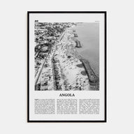 Angola Travel B&W Poster
