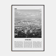 Ankara Travel B&W Poster