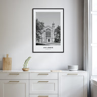 Ann Arbor Portrait B&W No 1 Poster