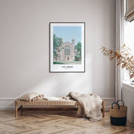 Ann Arbor Portrait Color Poster
