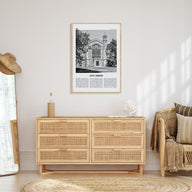 Ann Arbor Travel B&W No 2 Poster