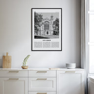 Ann Arbor Travel B&W No 2 Poster