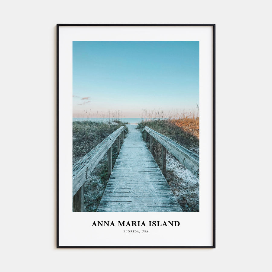 Anna Maria Island Portrait Color Poster