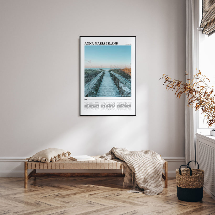 Anna Maria Island Travel Color Poster