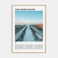 Anna Maria Island Travel Color Poster