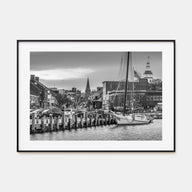 Annapolis Landscape B&W Poster
