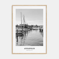 Annapolis Portrait B&W No 2 Poster