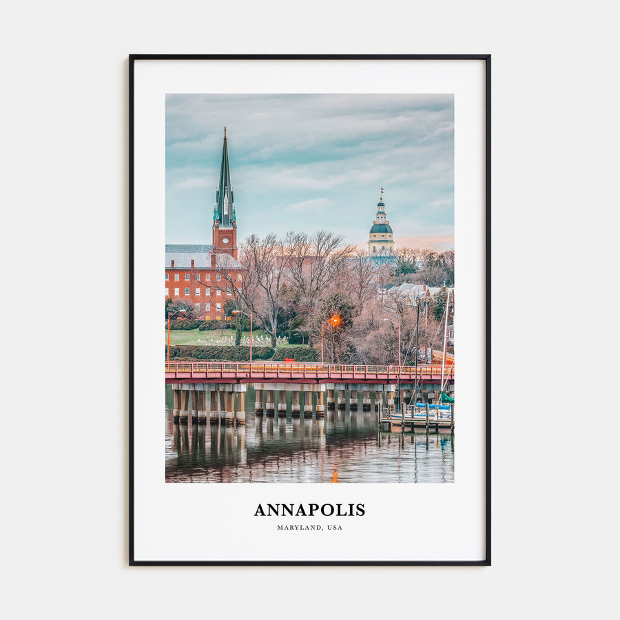 Annapolis Portrait Color Poster