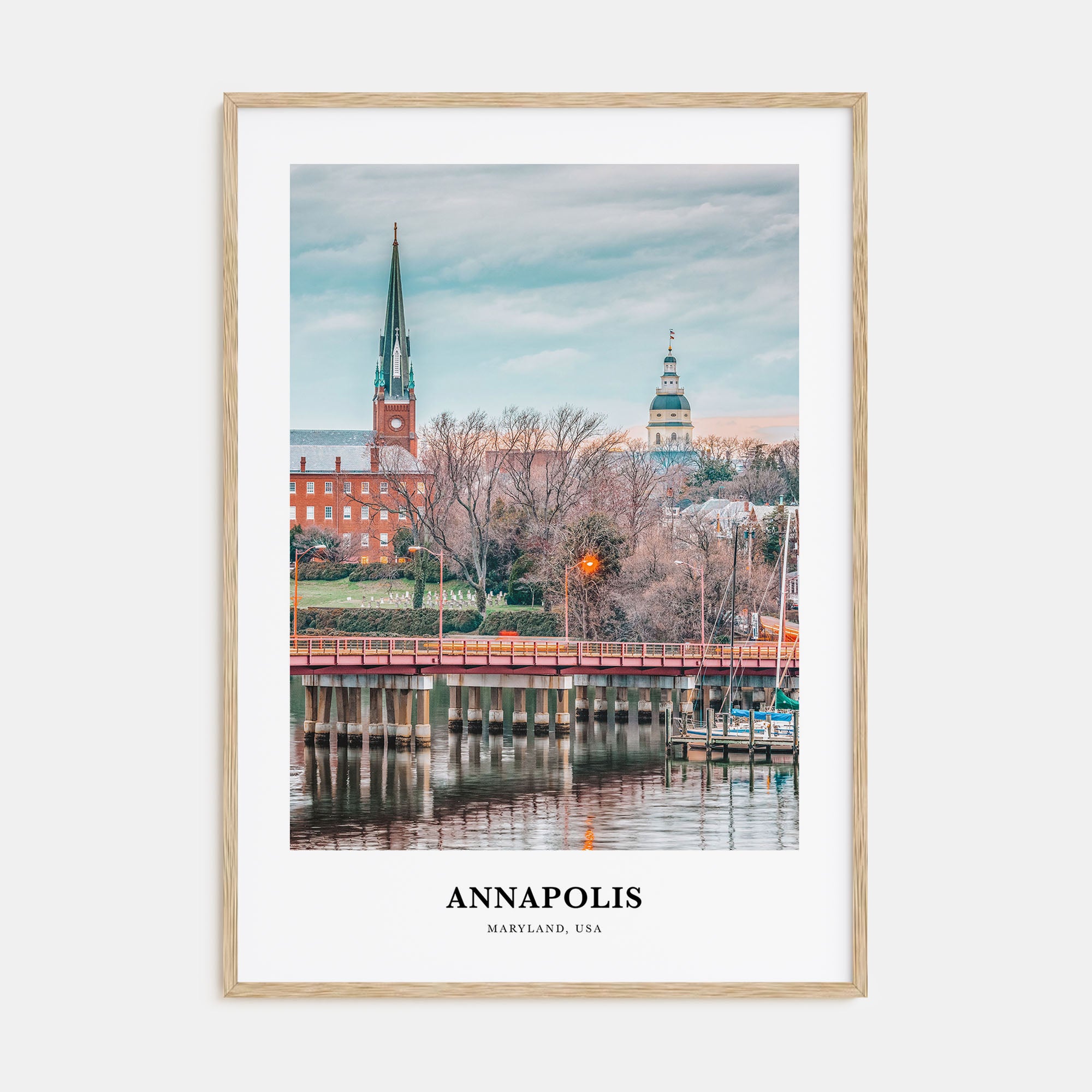 Annapolis Portrait Color Poster